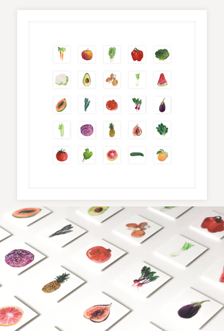 [ little squares art piece ]