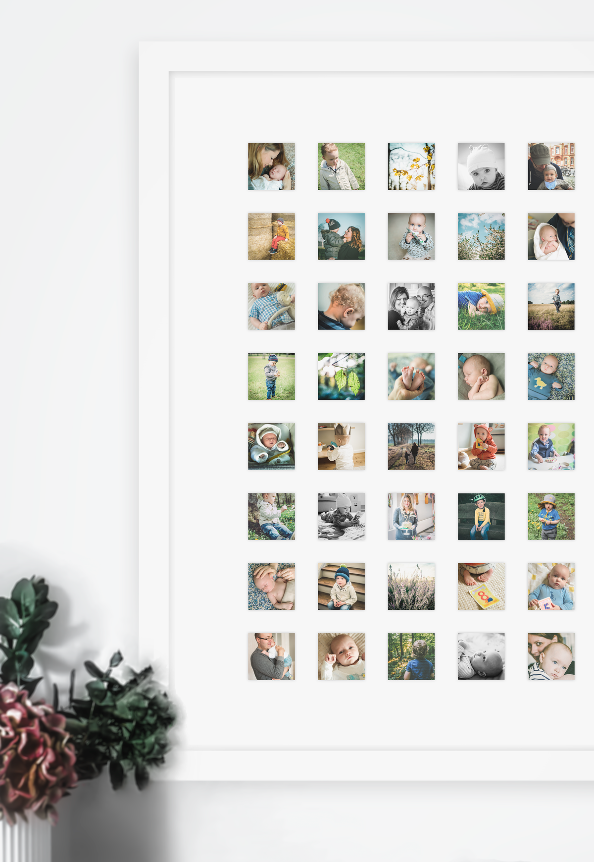 [ forty little squares ]